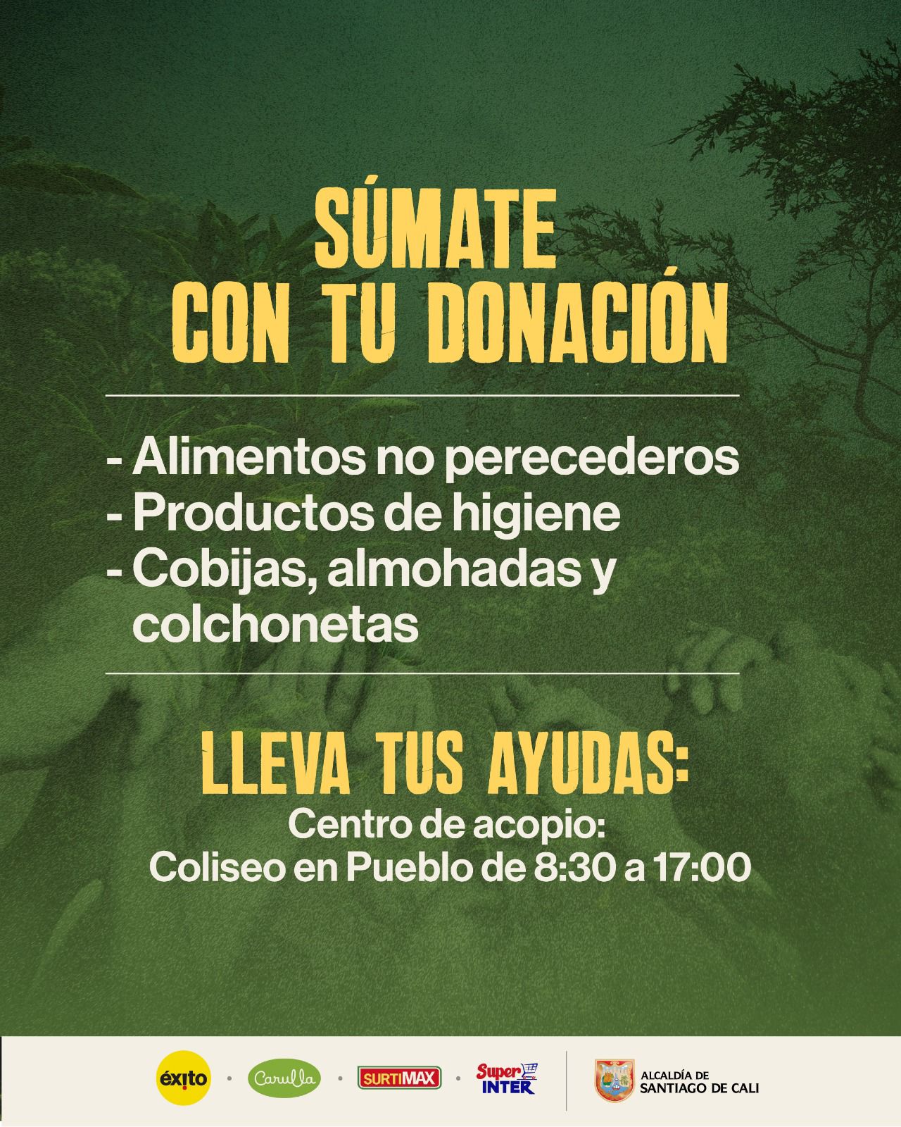Cali se une por el Catatumbo: ¡Tu solidaridad puede cambiar vidas!