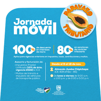 Almac&eacute;n Jumbo Chipichape / Jornada M&oacute;vil - Facturaci&oacute;n y asesor&iacute;a en impuestos y multas de tr&aacute;nsito