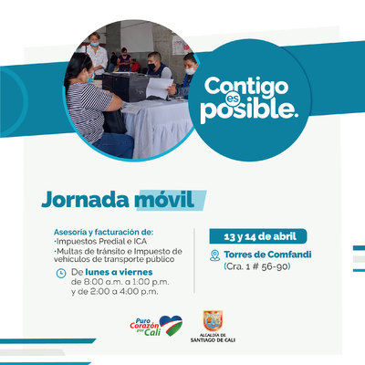 Jornada m&oacute;vil en Torres de Comfandi