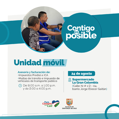 Supermercado La Gran Colombia / Unidad M&oacute;vil - Facturaci&oacute;n y asesor&iacute;a en impuestos y multas de tr&aacute;nsito