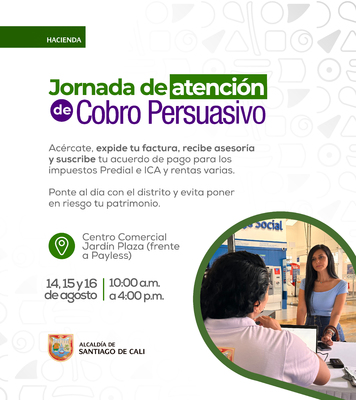 Jornada de Atenci&oacute;n de Cobro Persuasivo