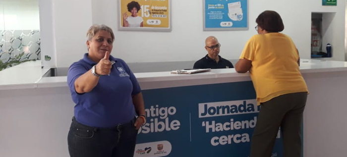Hacienda m&aacute;s cerca de ti despliega sus estrategias por el territorio cale&ntilde;o