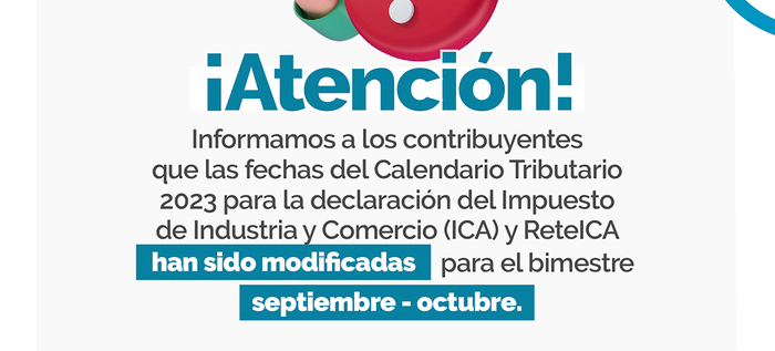 Se ampliaron de nuevo las fechas para presentar ICA y Reteica