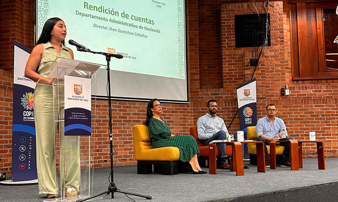 Hacienda distrital inform&oacute; como Cali se moderniza catastralmente, durante su segunda rendici&oacute;n de cuentas