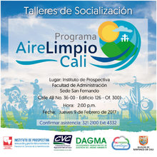 Taller de socializaci&oacute;n del Programa Aire Limpio