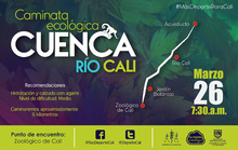 CAMINATA ECOL&Oacute;GICA CUENCA RIO CALI