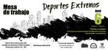 MESA DE TRABAJO DEPORTES EXTREMOS