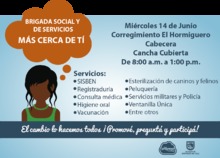 Brigada social y de Servicios Corregimiento Hormiguero
