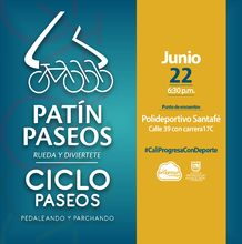 Pat&iacute;n y Ciclo Paseos Polideportivo Santa fe