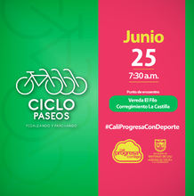 Pat&iacute;n y Ciclo Paseos Vereda El Filo
