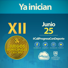 XII Juegos Municipales Cali 2017