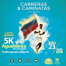 Carrera 5k Aguablanca - Paz e inclusi&oacute;n 
