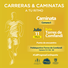 Caminata Ruta Torres de Comfandi