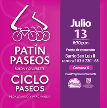 Pat&iacute;n y Ciclo Paseos Comuna 6