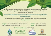 Socializaci&oacute;n de la Declaratoria de Nuevas &Aacute;reas Protegidas de la Comuna 22