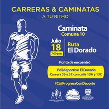 Caminata Comuna 10 Ruta El Dorado