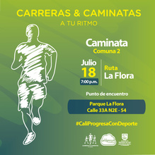 Caminata Comuna 2 Ruta La Flora