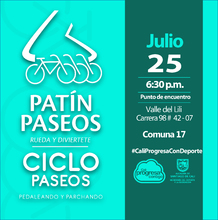 Pat&iacute;n y Ciclo Paseos Comuna 17