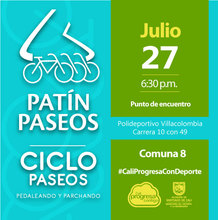 Pat&iacute;n y Ciclo Paseos Comuna 8