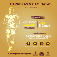 Caminata comuna 17 Ruta El Caney