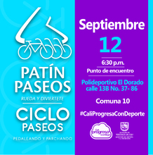 Pat&iacute;n y Ciclo Paseos Comuna 10