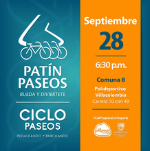 Pat&iacute;n y Ciclo Paseos Comuna 8