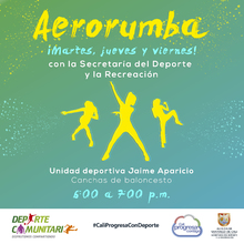 Aerorumba &iexcl;Martes, Jueves y Viernes!
