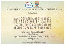 Manejo de Residuos Generados en Atenci&oacute;n en Salud y Socializaci&oacute;n de Reporte de Residuos para Veterinarias.