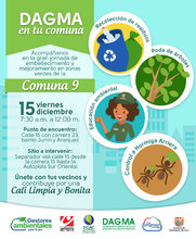 Gestores Ambientales para la Paz comuna 9