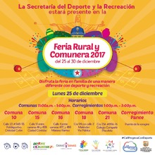 Feria Rural y Comunera 2017 Disfruta la feria en familia de una manera diferente con deporte y recreaci&oacute;n
