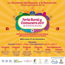Feria Rural y Comunera 2017 Disfruta la feria en familia de una manera diferente con deporte y recreaci&oacute;n