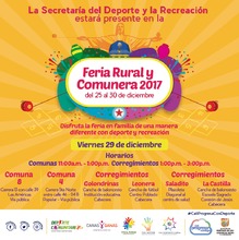 Feria Rural y Comunera 2017 Disfruta la feria en familia de una manera diferente con deporte y recreaci&oacute;n