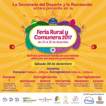 Feria Rural y Comunera 2017 Disfruta la feria en familia de una manera diferente con deporte y recreaci&oacute;n
