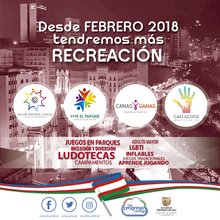 Desde febrero de 2018 tendremos m&aacute;s Recreaci&oacute;n