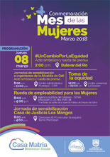 Conmemoraci&oacute;n mes de las mujeres