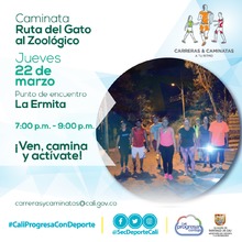 Caminata ruta del Gato al Zool&oacute;gico 