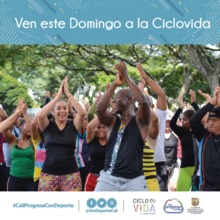 Ven este domingo a la Ciclovida