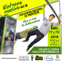 Entreno Masivo Vol. 8  Encuentro Nacional de Parkour