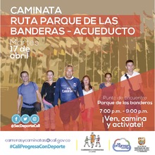 Caminata ruta Parque de Las Bandera - Acueducto