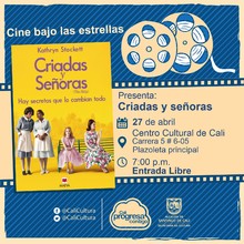 "Cine bajo las estrellas" se llama "Criadas y se&ntilde;oras" de Tate Taylor. 