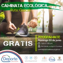 Caminata ruta ecol&oacute;gica