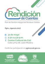 Rendici&oacute;n de cuentas PGIRS