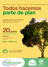 Jornada de participaci&oacute;n Plan Maestro de Espacio P&uacute;blico Comuna 1