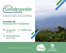 Jornada de construcci&oacute;n de la Pol&iacute;tica P&uacute;blica de Espacio P&uacute;blico