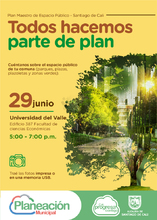 Jornada de participaci&oacute;n Plan Maestro de Espacio P&uacute;blico comunas 16, 17, 19 y 22  