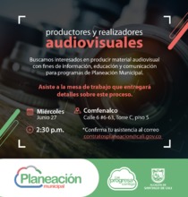 Mesa de trabajo con posibles oferentes de videos para Planeaci&oacute;n Municipal