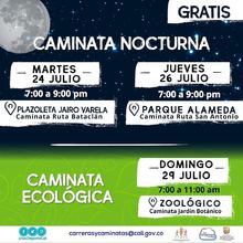 Caminata nocturna ruta Batacl&aacute;n