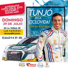 &iexcl;Tunjo en la ciclovida!