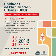 Audiencia de Participaci&oacute;n Ciudadada UPU 1, 2 5 y 6 en el Concejo