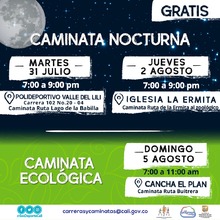 Caminata ruta de la Ermita al Zool&oacute;gico 